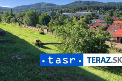 Kratka burka velke skody V Handlovej popadali stromy a nesla elektrina