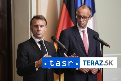 Macron a Merz v Berline vyzdvihli priatelstvo