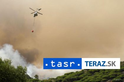 Pred lesnymi poziarmi v Spanielsku evakuovali 1000 ludi