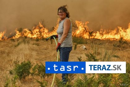 Slovenski hasici prisli do Spanielska pomahat s poziarmi