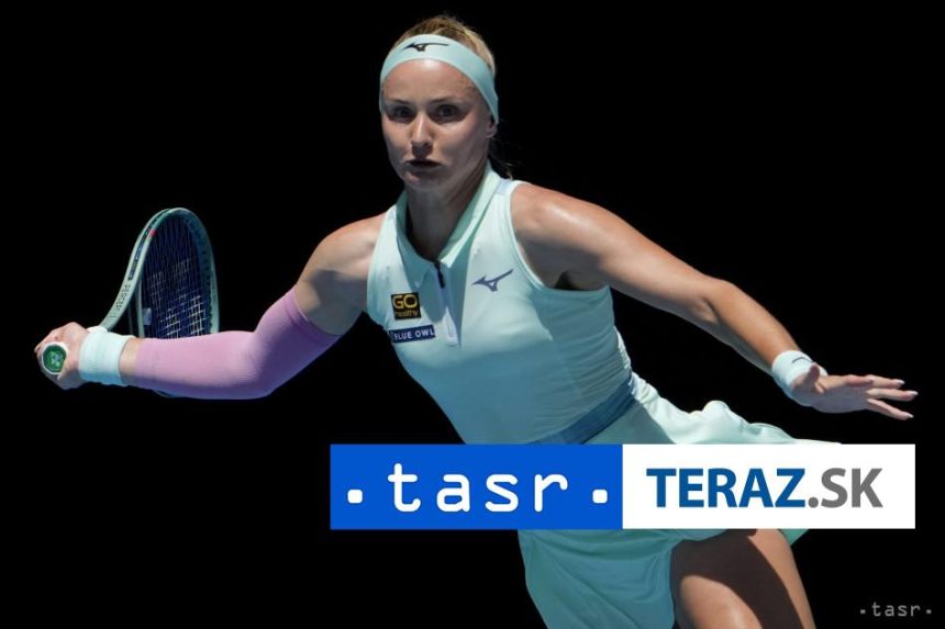 Sramkova postupila do stvrtfinale dvojhry na WTA 500