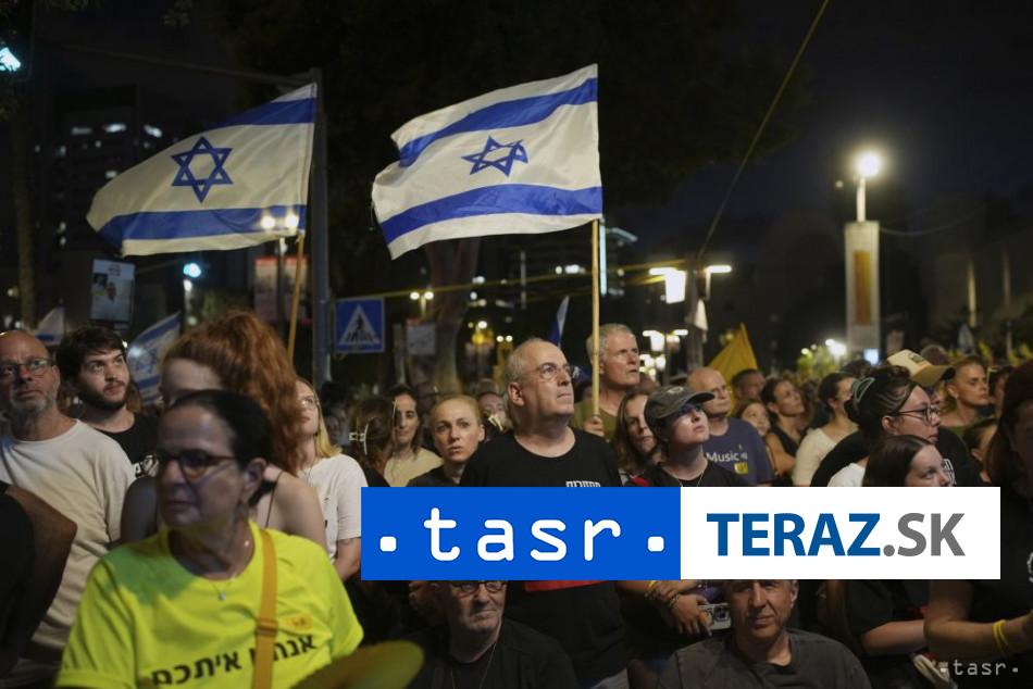 Tisice demonstrujucich ziadali koniec vojny v Gaze