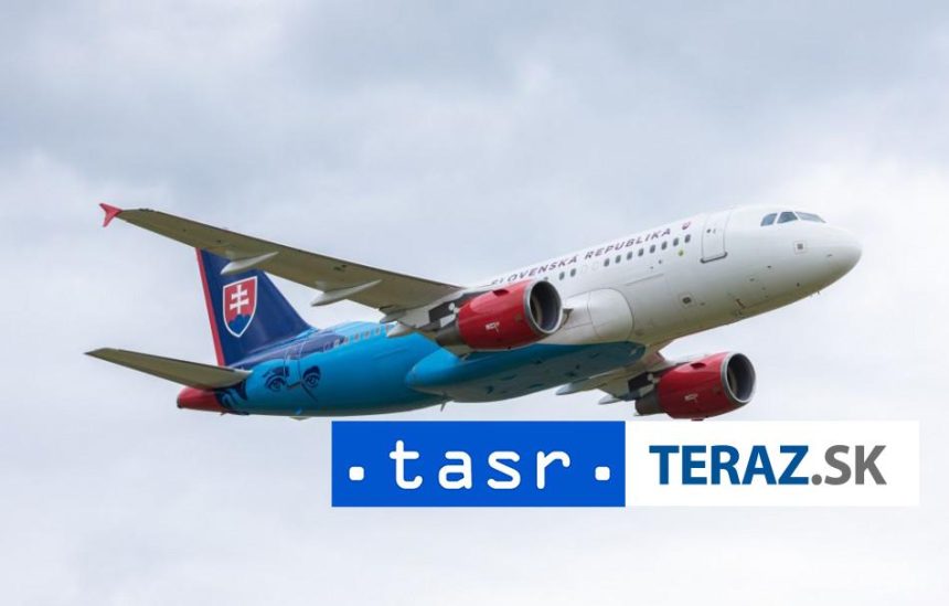 VIDEO Pocas Dna letiska preletel nad Martinom aj vladny Airbus A319