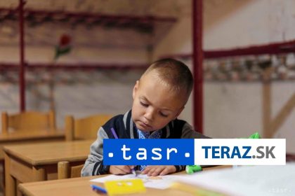 Skupina ukrajinskych deti sa dostala do bezpecia