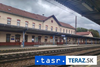 Zeleznice spustili rekonstrukciu stanice vo Vrutkach