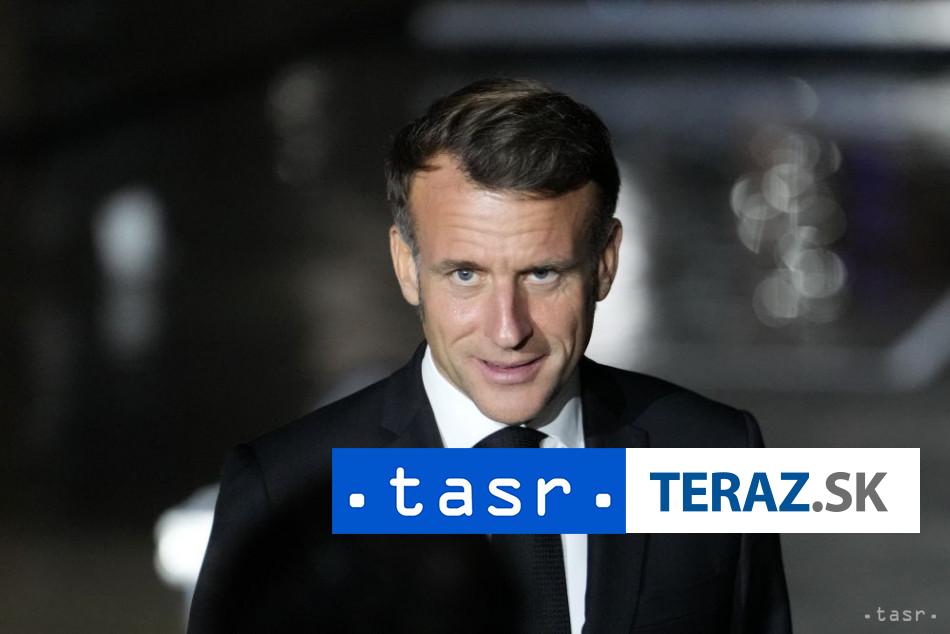 Macron Silna armada je zakladom bezpecnostnych zaruk pre Ukrajinu