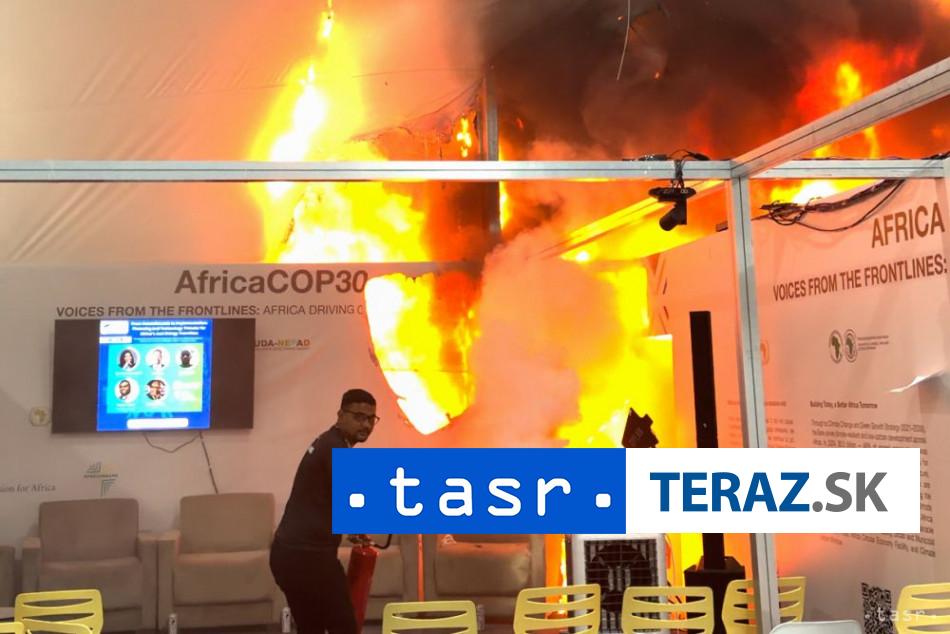 Pozar na konferencii COP30 Cely areal evakuovany