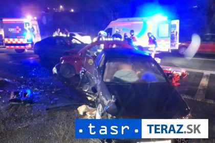 Vazna nehoda v Kosiciach Tri auta sa zrazili