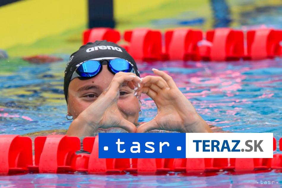 Plavkyna L Slusna s tretim vitazstvom na 100 m v sp