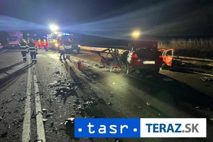 Tragicka nehoda na D1 Po zrazke s kamionom hlasia dve obete