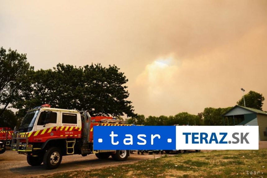 Australia vyhlasila stav katastrofy pre lesne poziare