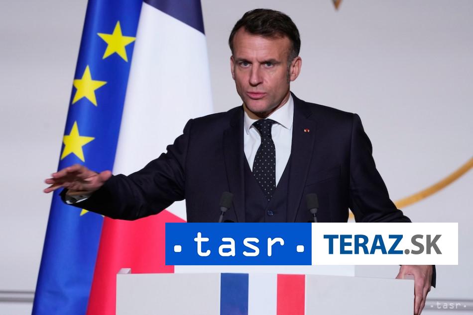 E Macron Francuzsko bude hlasovat proti dohode EU