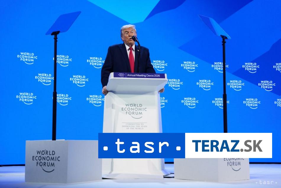 Trump si v prihovore v Davose viackrat pomylil Gronsko s Islandom