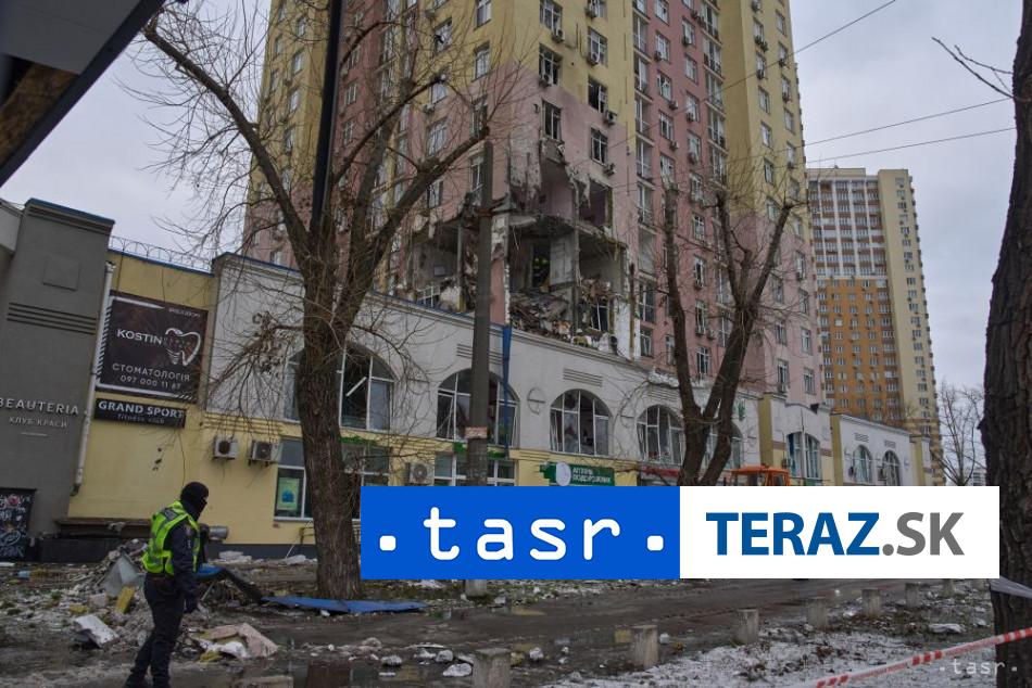 Ukrajina Masivne ruske utoky v Kyjeve zranili 15 osob