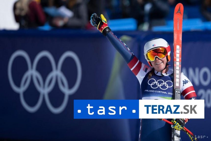 Johnsonova ziskala zlato v zenskom zjazde tazky pad Vonnovej
