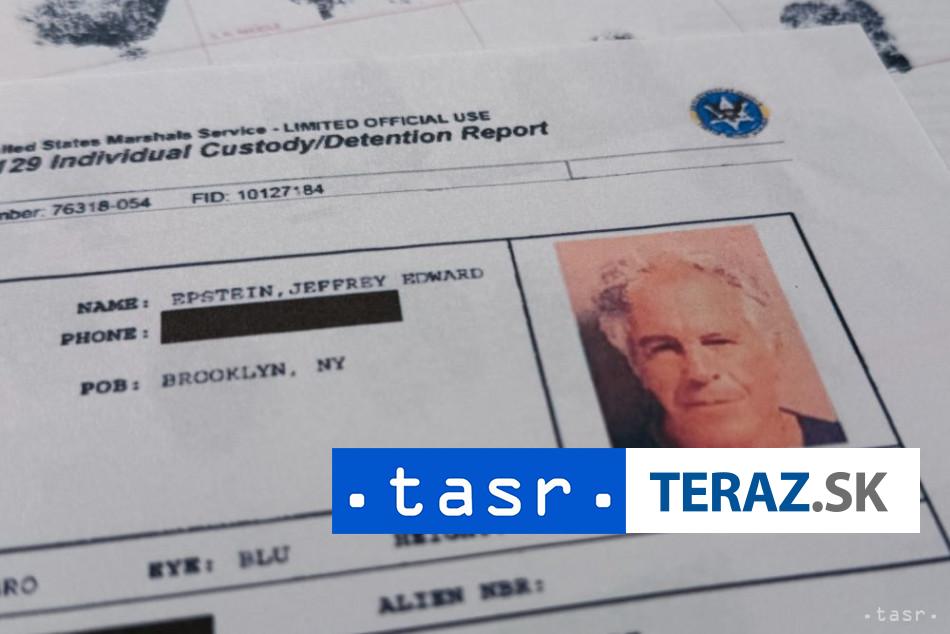 Kauzu svisiacu s Epsteinom u vyetruje aj esk policia