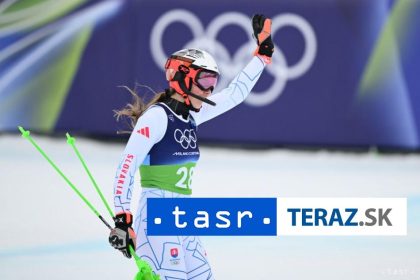Vlhov pri navrate vypadla v slalomovej casti kombinacie