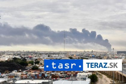 Hlavny pristav v Kuvajte poskodil utok dronu