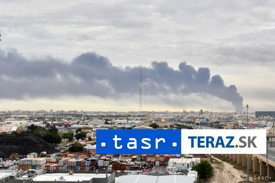 Hlavny pristav v Kuvajte poskodil utok dronu