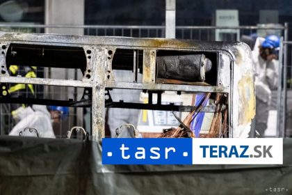 Pozar autobusu so siestimi obetami Moze ist o umyselny cin