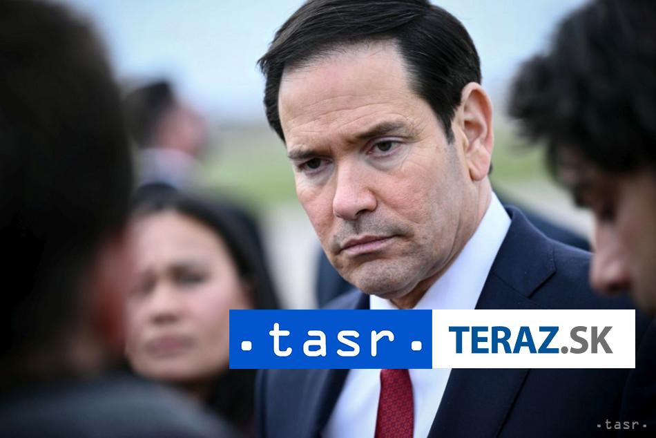 Rubio Zelenskeho tvrdenia o zarukach vymenou za odstupenie uzemia su klamstvom