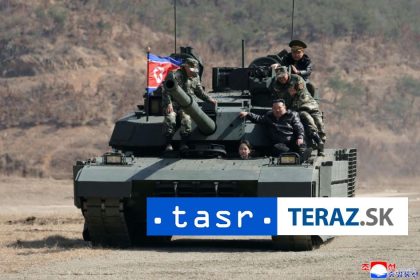 Vodca Kim ong un a jeho dcra chu e sa previezli na novom tanku