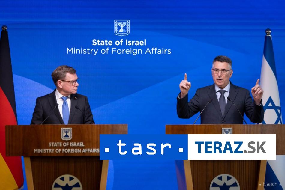 Wadephul necakane navstivil Izrael a rokoval so Saarom