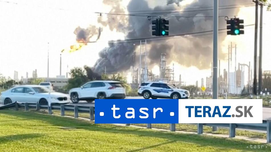 vybuch v ropnej rafinarii urady vyzvali obyvatelov aby sa skryli