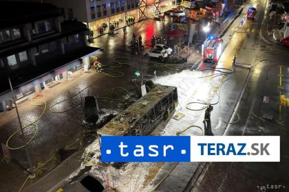 zapalil sa pozar v autobuse pravdepodobne sposobil psychicky labilny muz