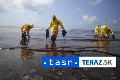 Ropna skvrna ohrozuje pobrezie rekreacnej oblasti v Ciernom mori