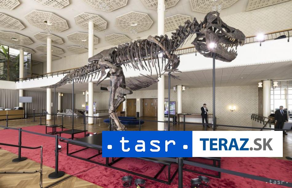 Kostra T.rexa prekonala aukcny rekord predali ju za 4381 miliona eur