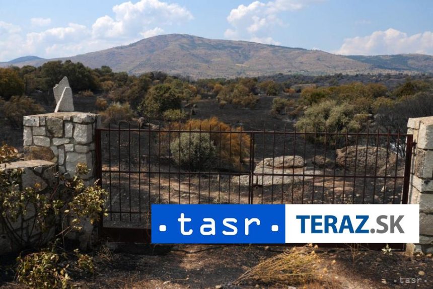 Pri poziari na vychode Spanska prisla o zivot jedna osoba