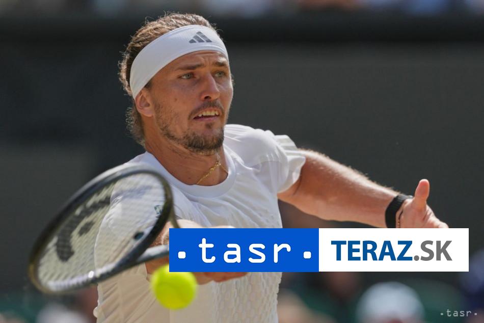 Zverev sa prebojoval do finale singla na Wimbledone