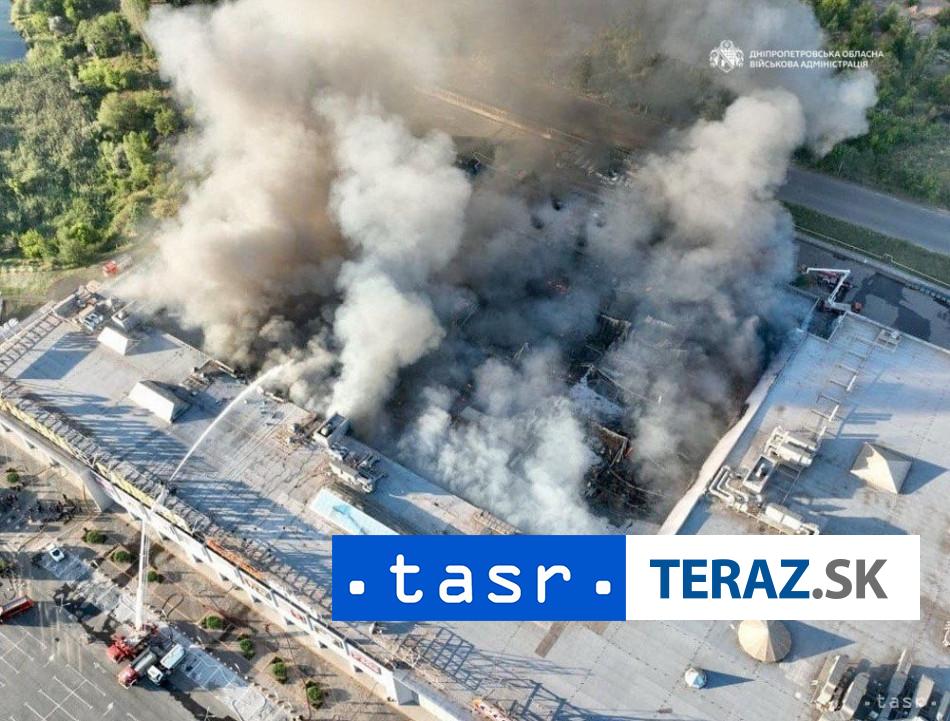Pocet obet po utoku na Kryvyj Rih vzrastol na 15 zranench je 130 ludi