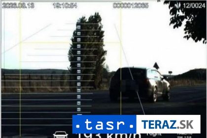 Policia namerala 14rocnemu chlapcovi rychlost 193 kmh auto mu pozical otec