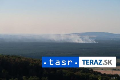 Poziar vo Vojenskom obvode Zahorie sa podarilo dostat pod kontrolu