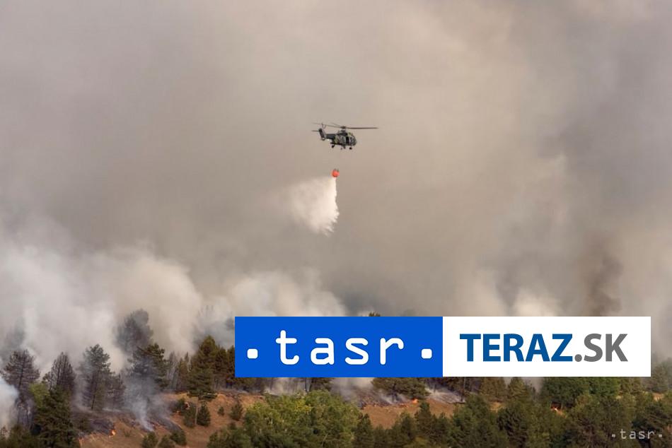 Zapadnym Balkanom sa siria rozsiahle poziare teploty vzrastli na 40 stupnov