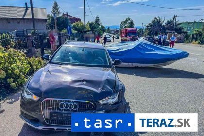 nehoda v kosickom klecene dolo k zrazke dvoch aut