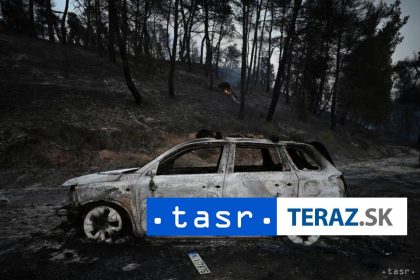 pozar na greckom ostrove ohrozil dve letoviska