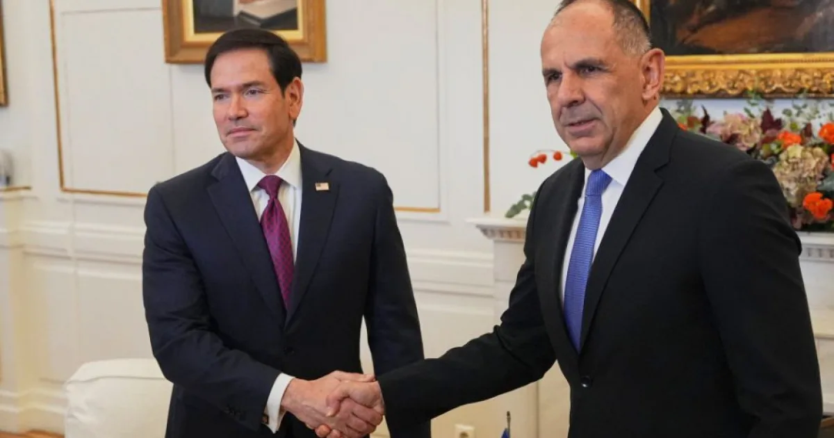 Rubio v Aténach: Irán už nemá pod kontrolou Hormuzský prieliv